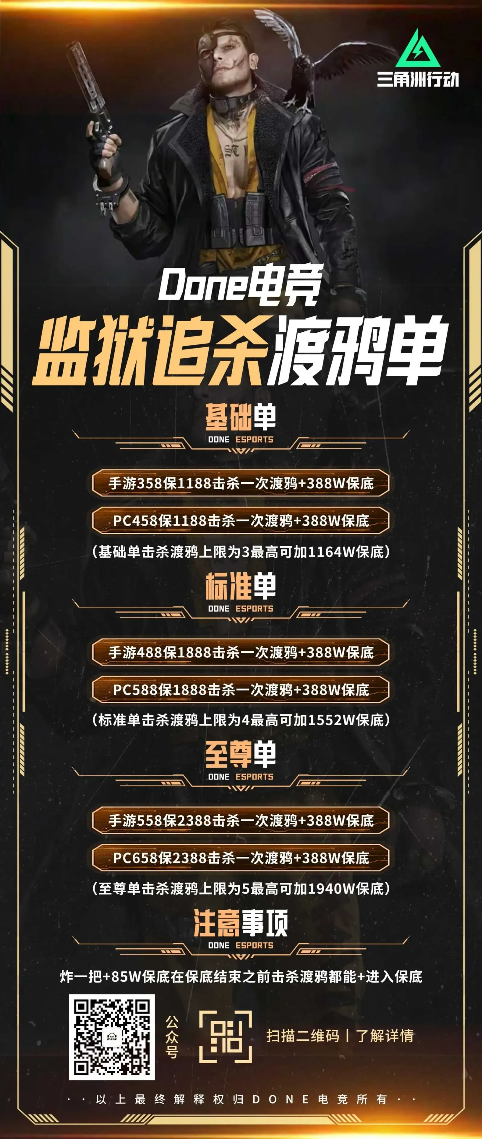 Done电竞监狱追杀渡鸦单详情图片1