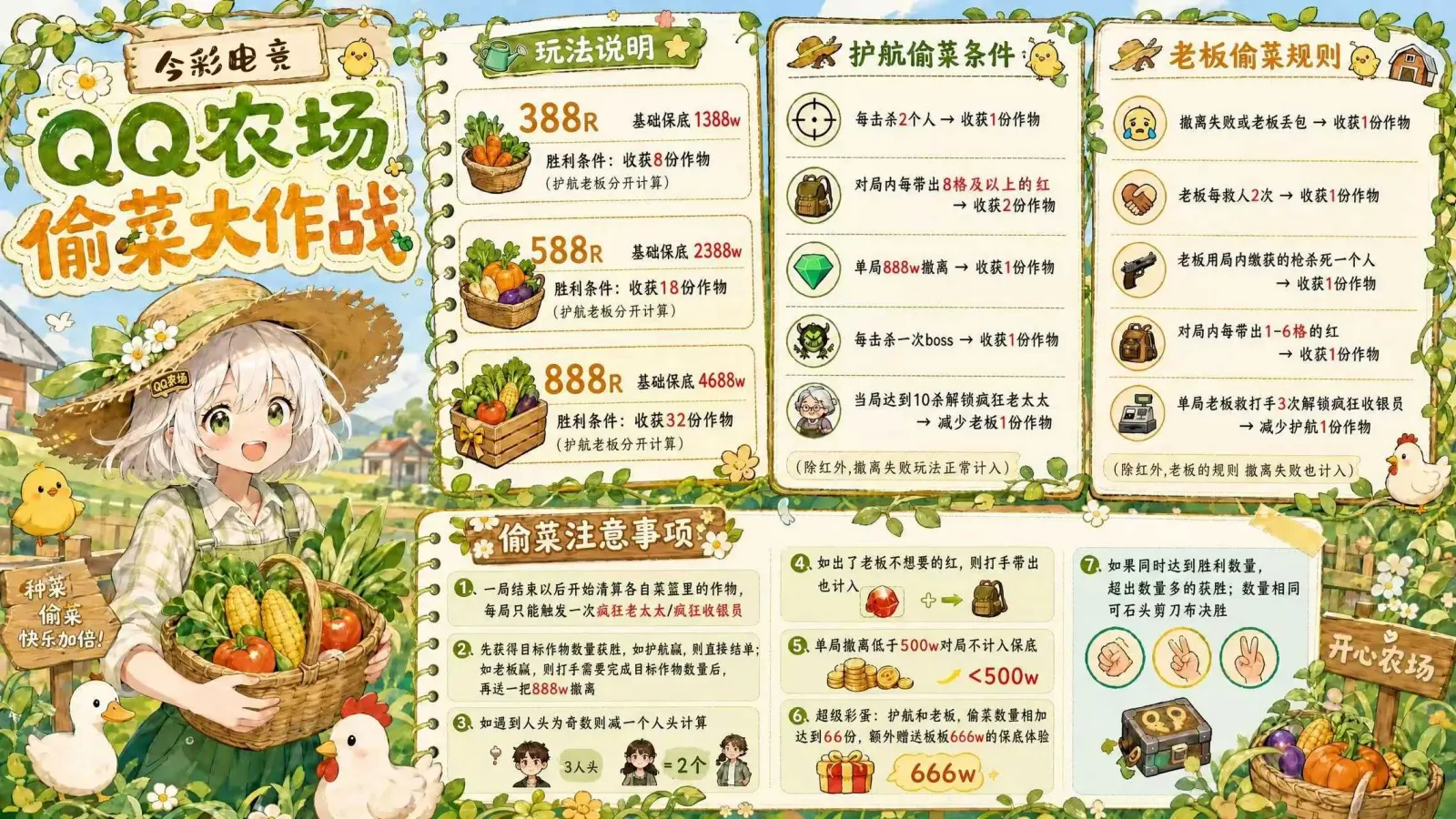 今彩电竞QQ农场详情图片1