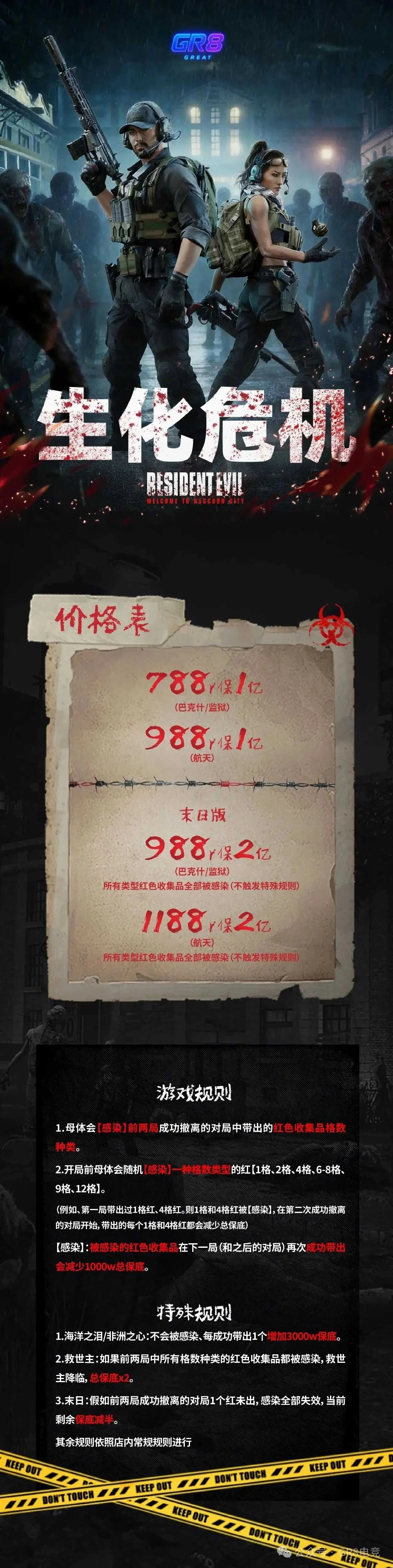 GR8电竞生化危机详情图片1