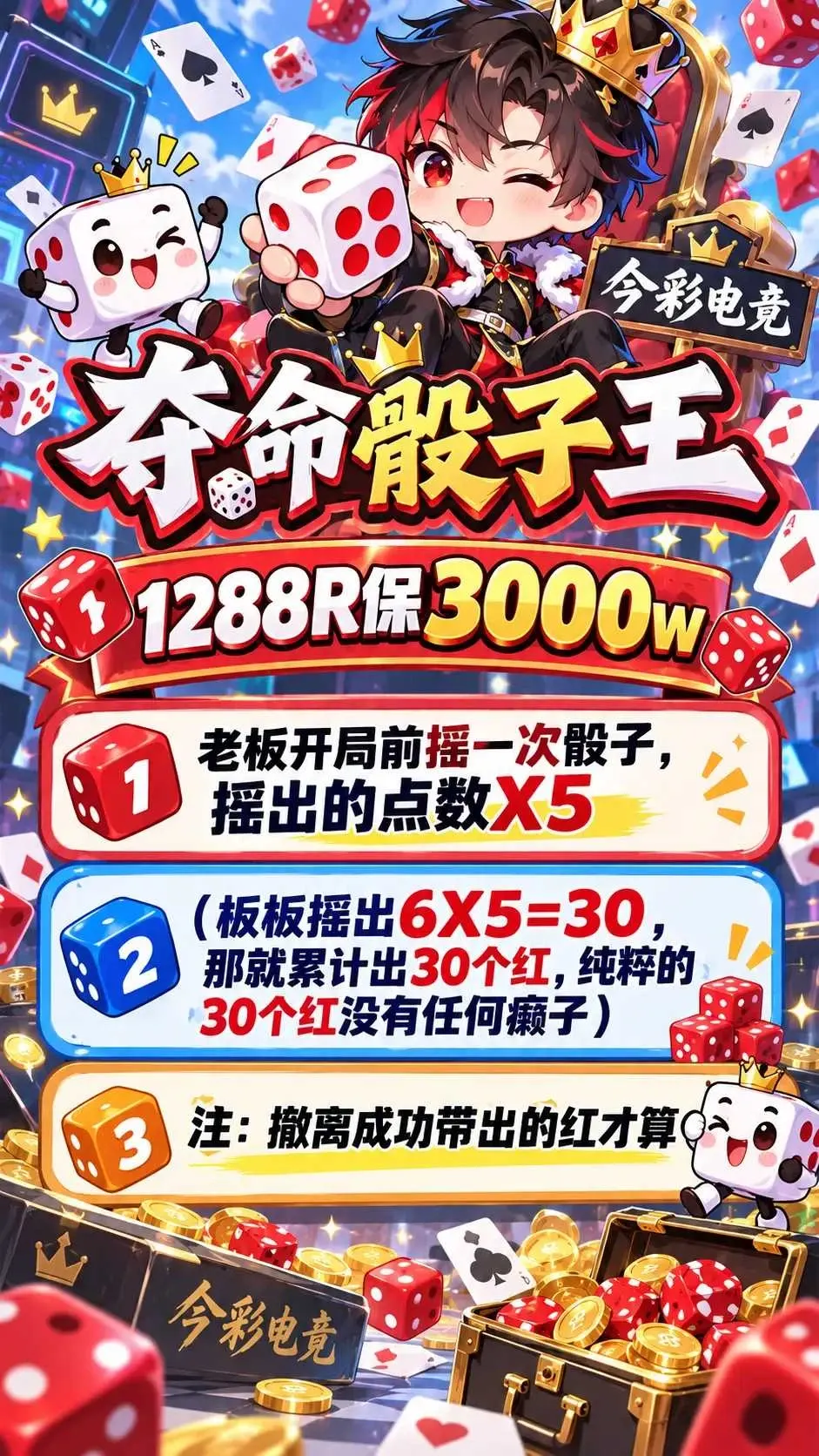 今彩电竞夺命骰子王详情图片1