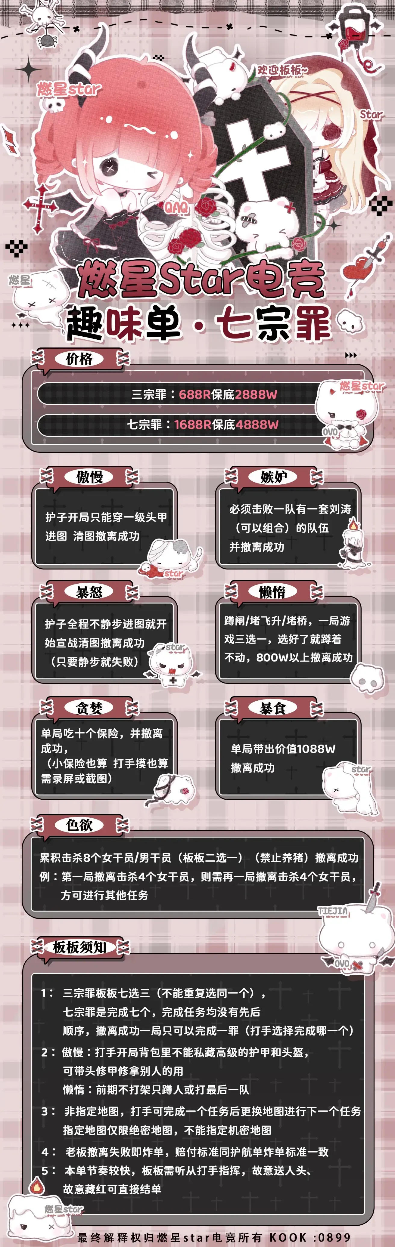 燃星star电竞七宗罪详情图片1