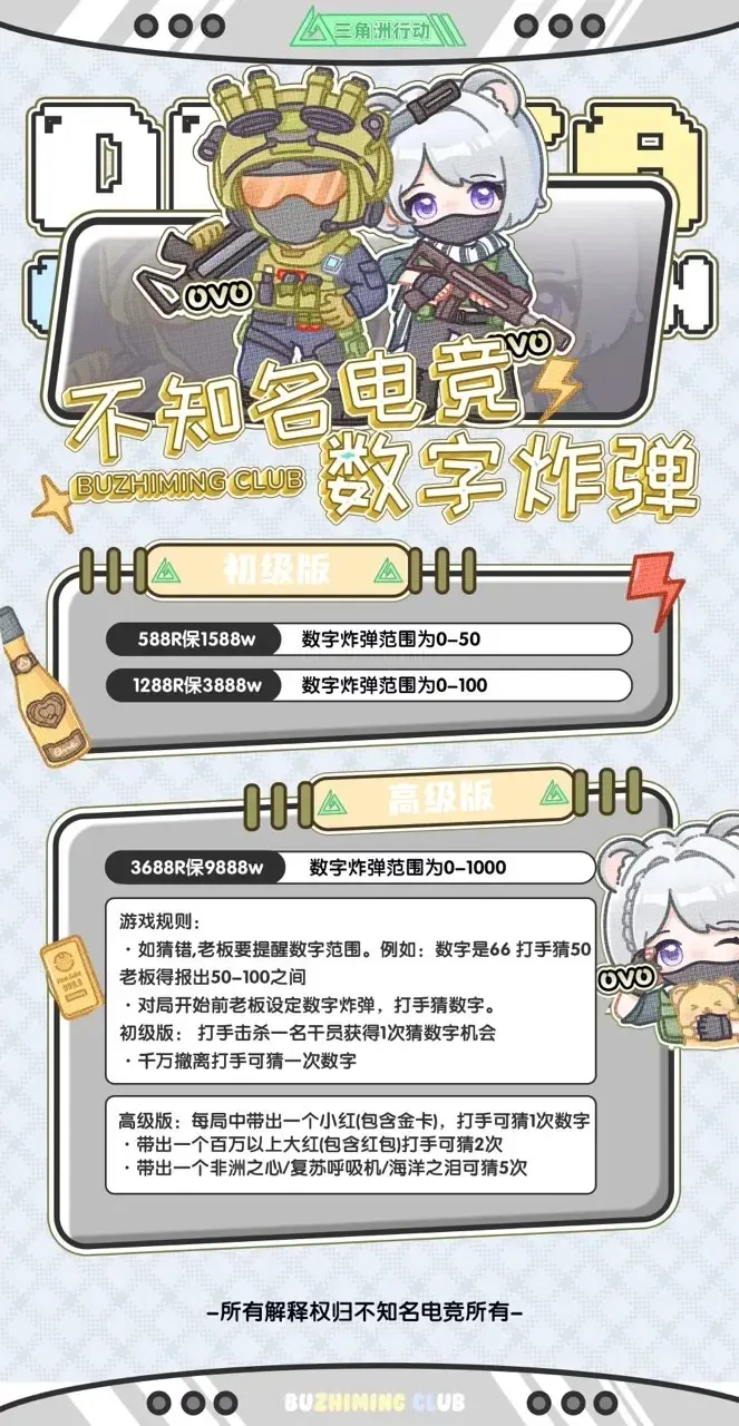 不知名电竞数字炸单详情图片1