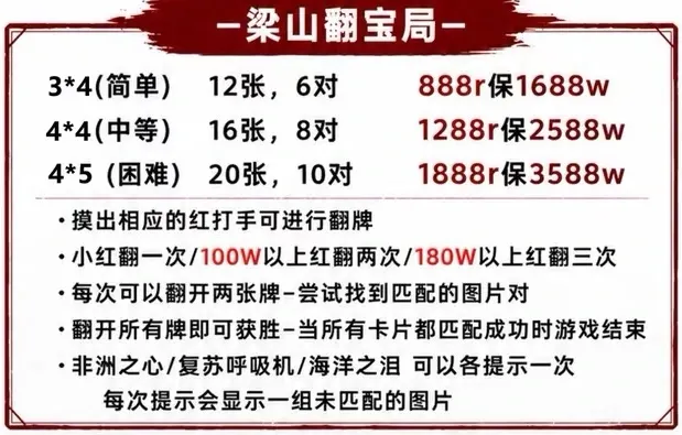 108梁山电竞梁山翻宝局详情图片1
