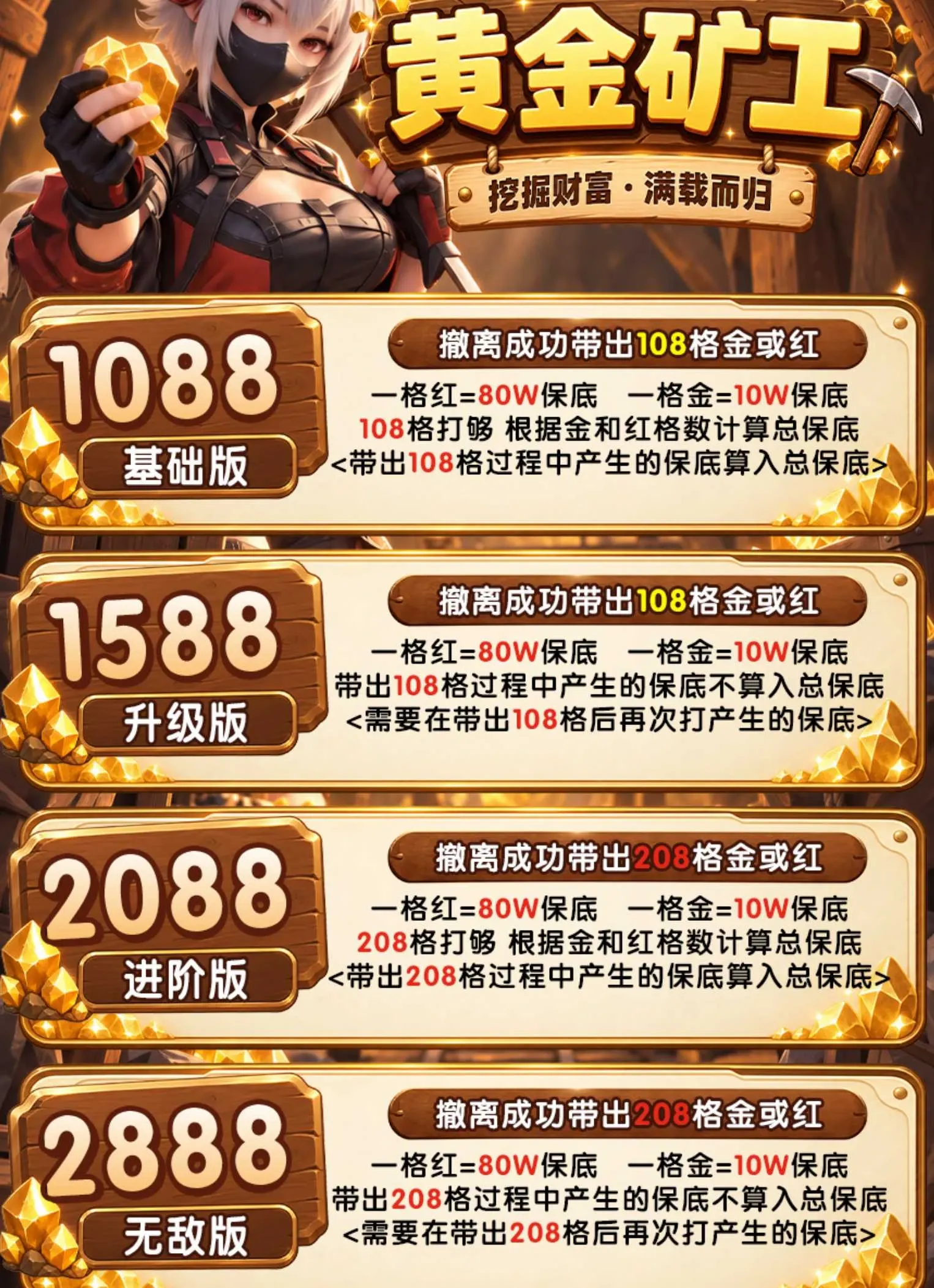 佰川星途黄金矿工详情图片1