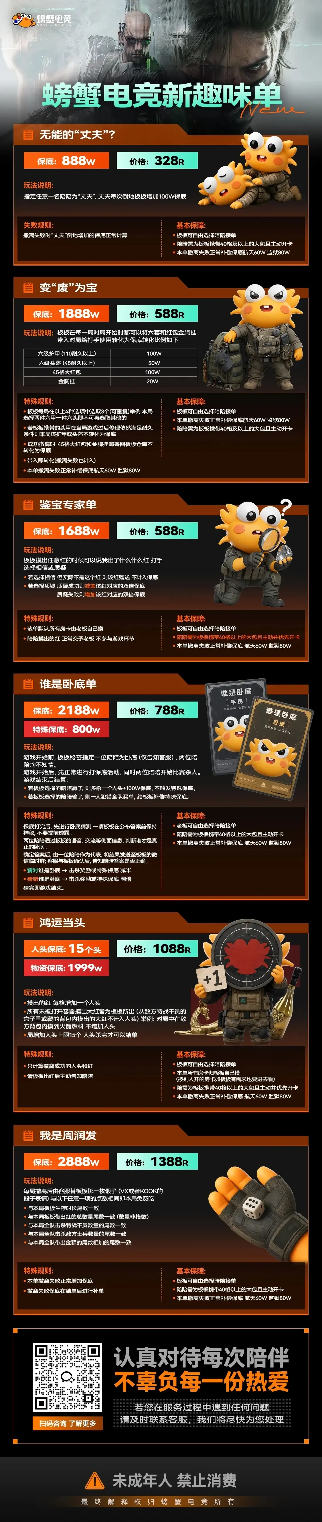 螃蟹电竞谁是卧底单详情图片1