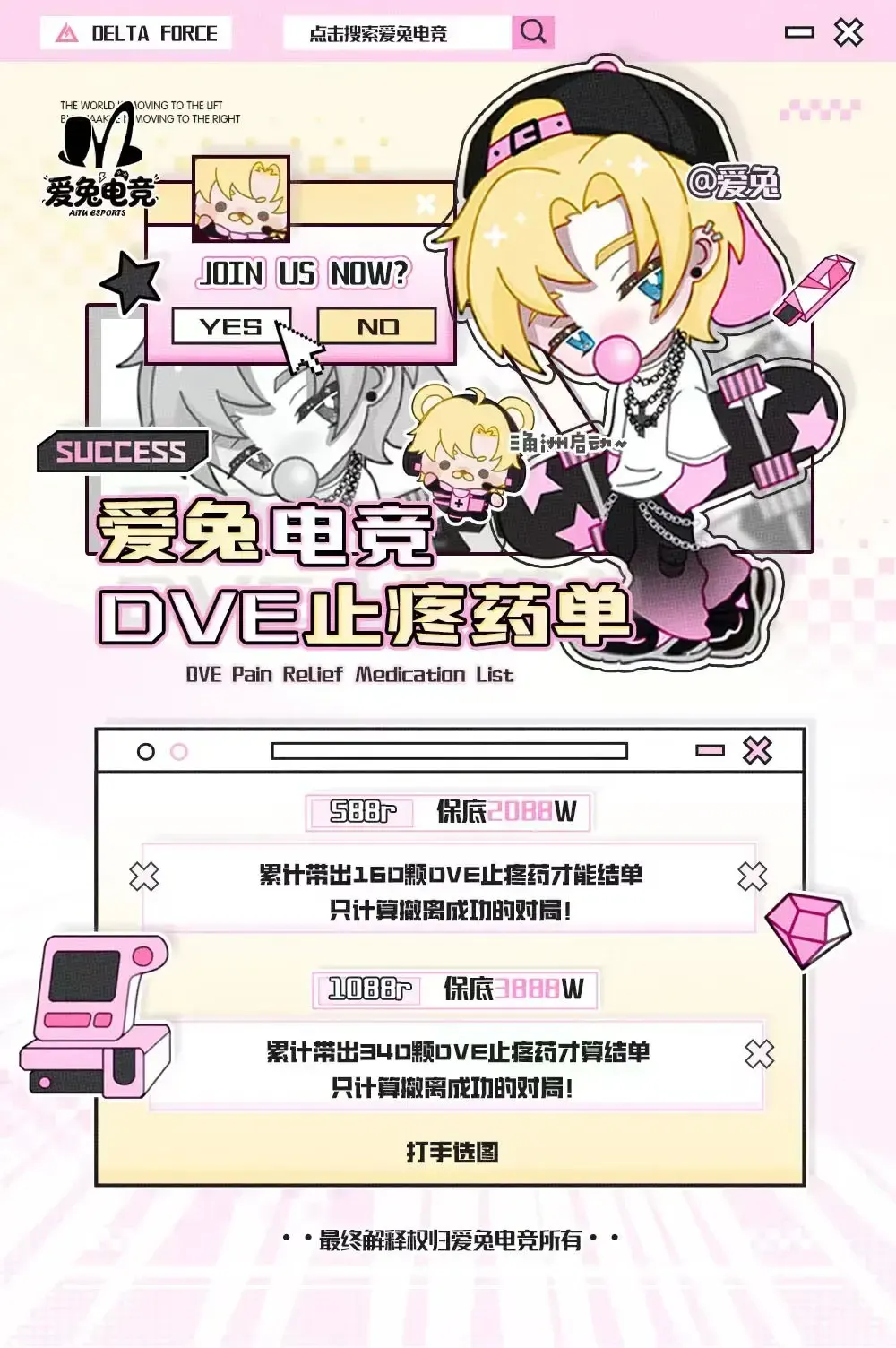 爱兔电竞DVE止疼药详情图片1