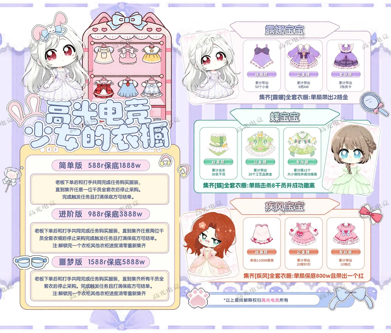 高光电竞少女的衣橱详情图片1