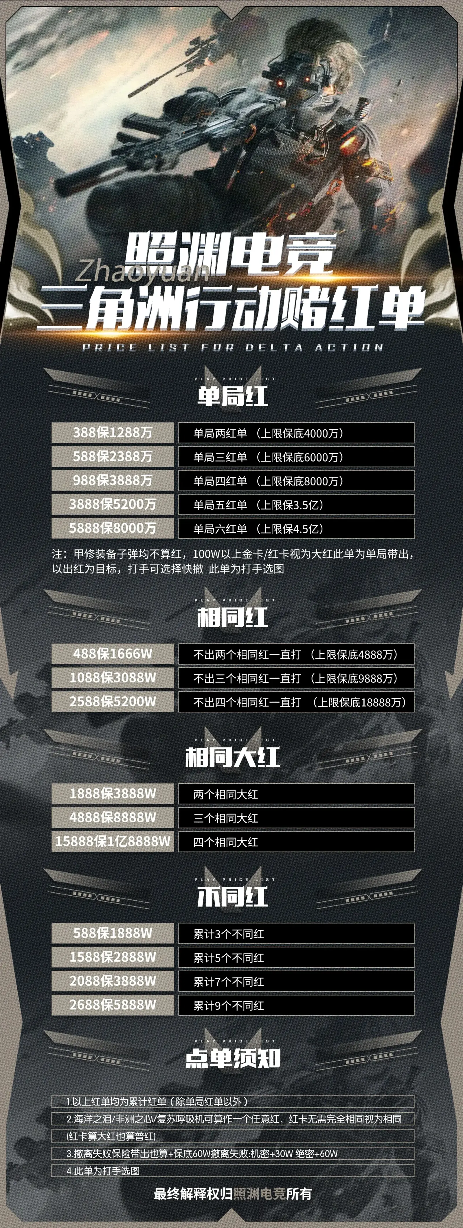 照渊电竞单局红单详情图片1
