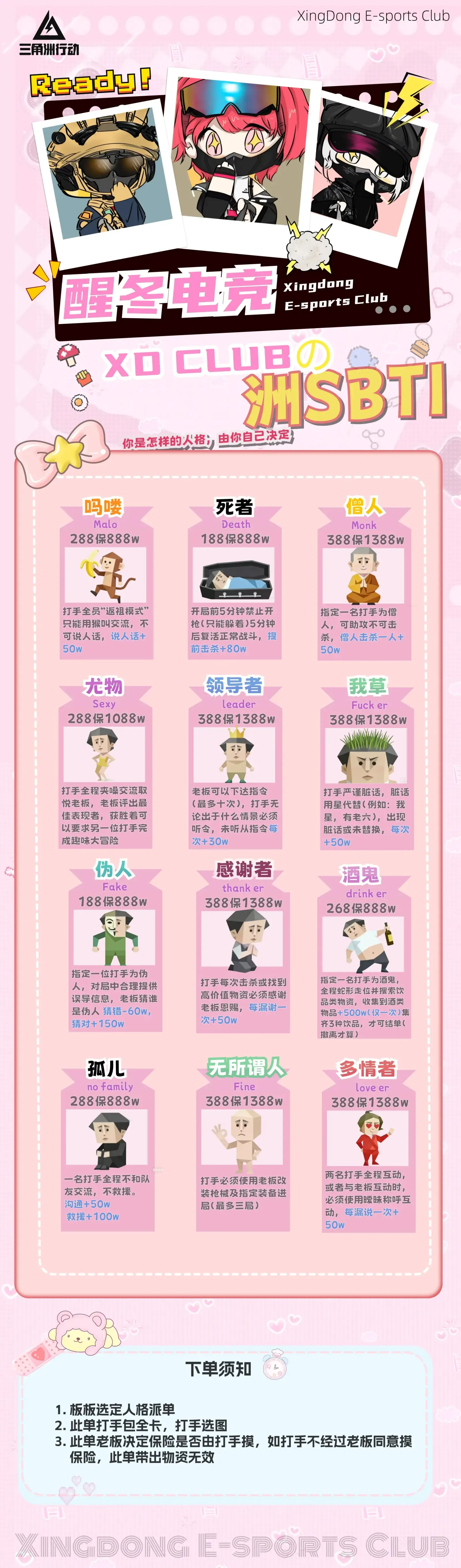 醒冬电竞洲SBTI详情图片1