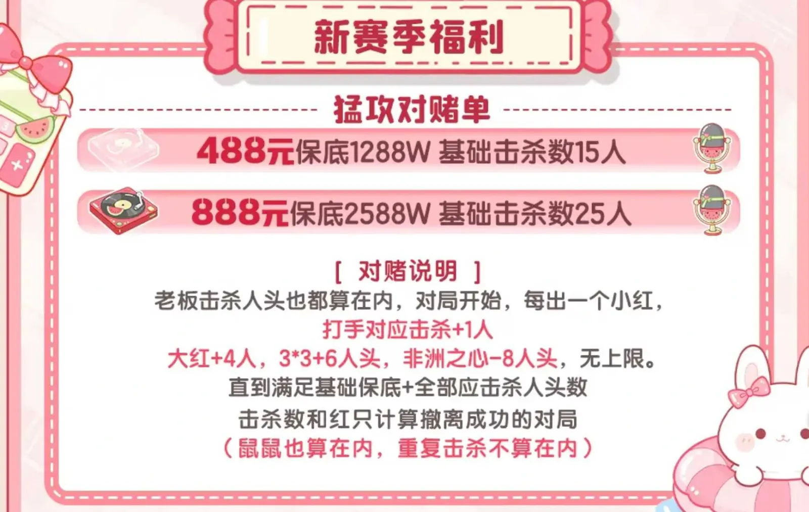 解忧电竞猛攻对赌单详情图片1
