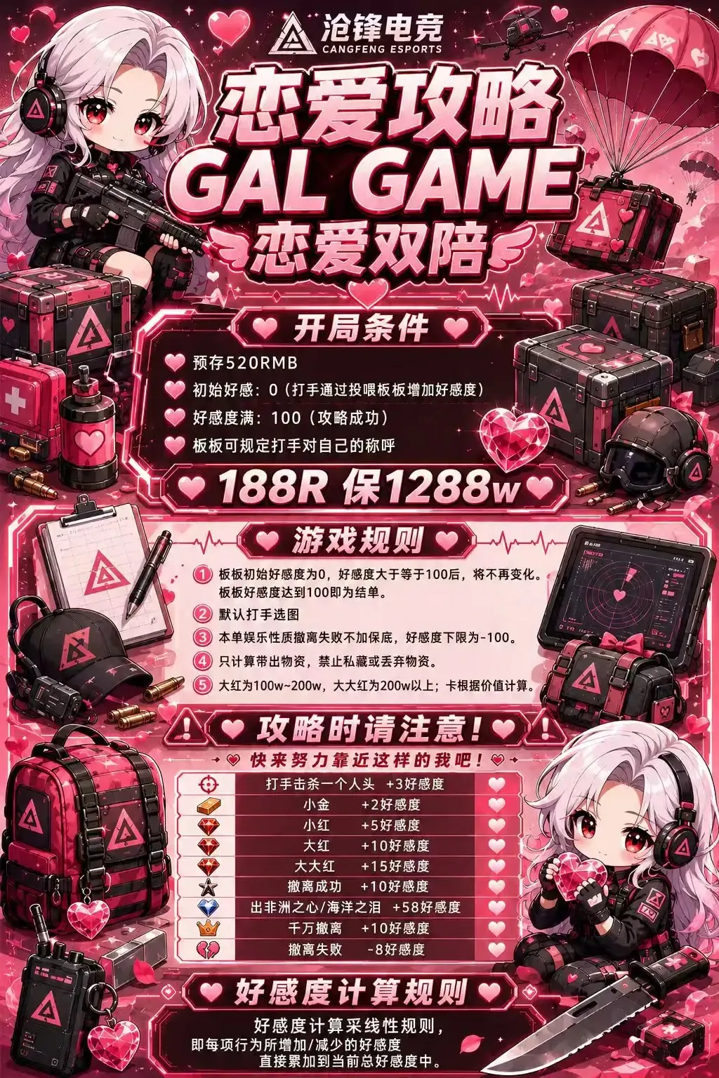 沧锋电竞恋爱攻略单详情图片1