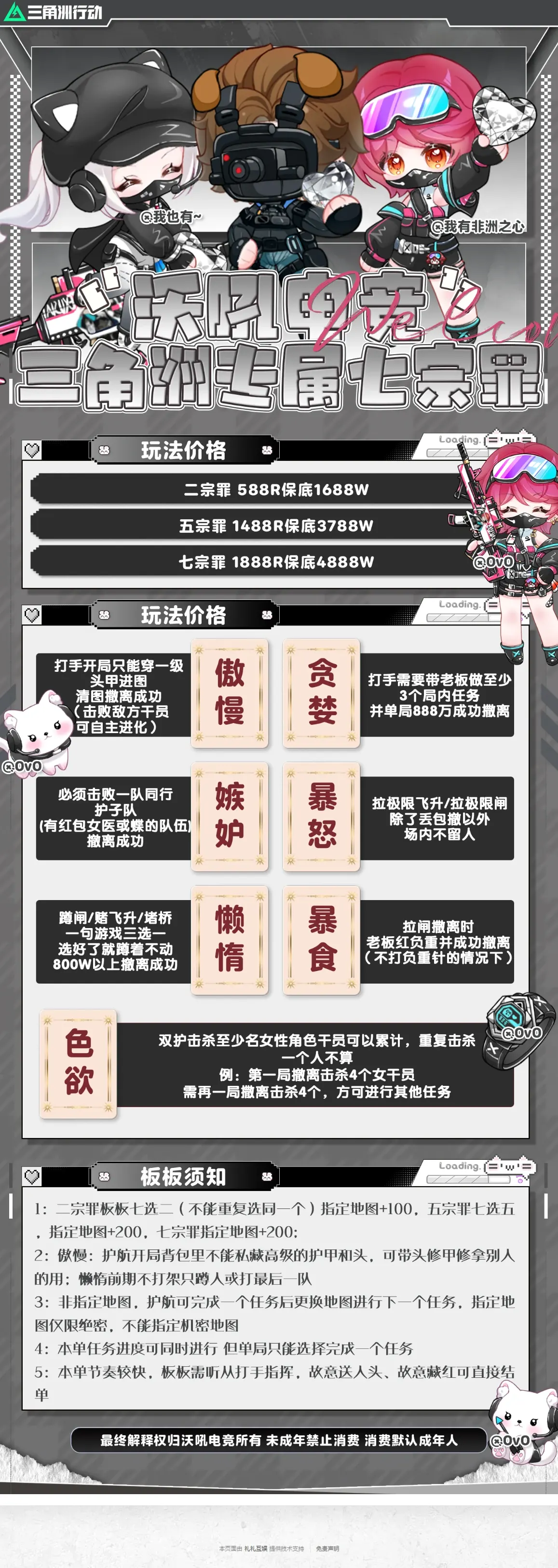 沃吼电竞七宗罪详情图片1