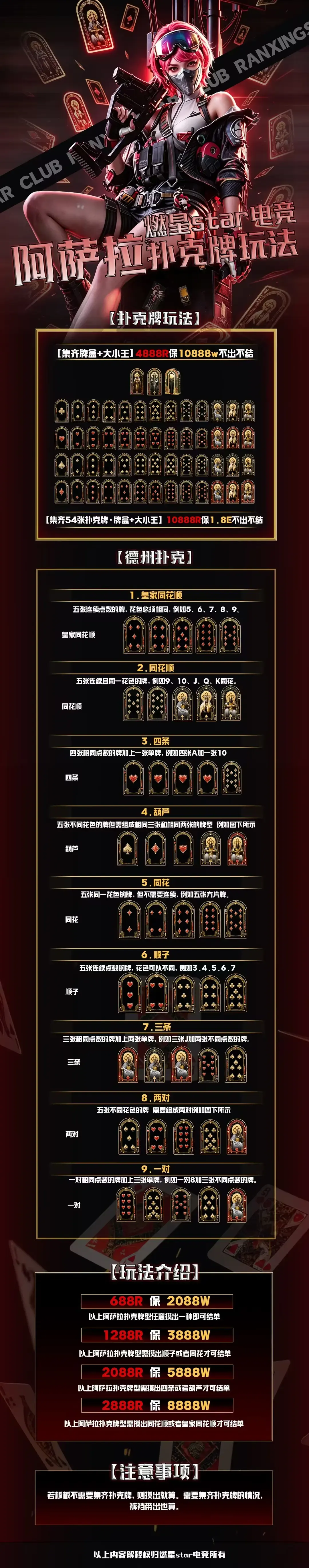 燃星star电竞扑克牌详情图片1