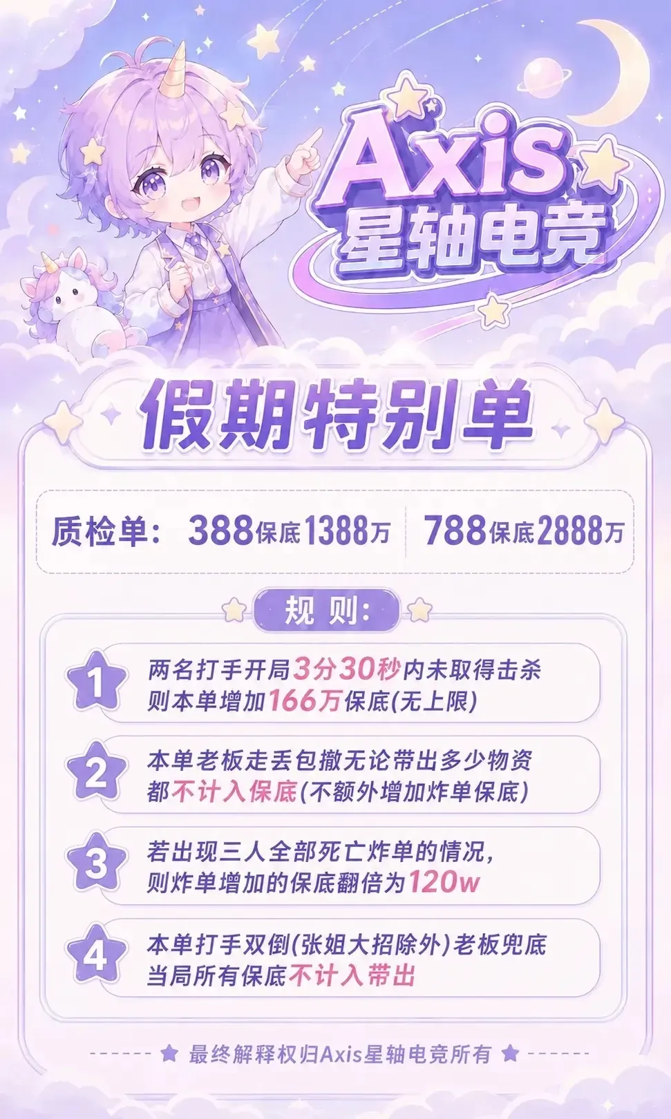 Axis星轴电竞假期特别单详情图片1