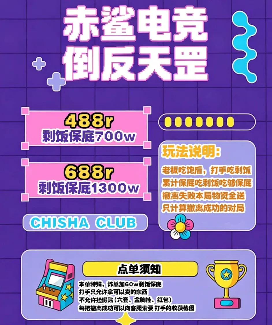 赤鲨电竞倒反天罡单详情图片1