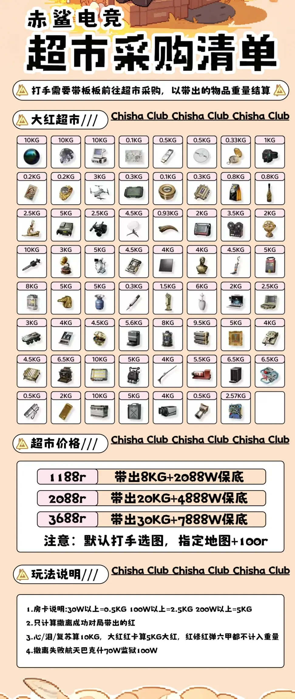 赤鲨电竞大红超市详情图片1