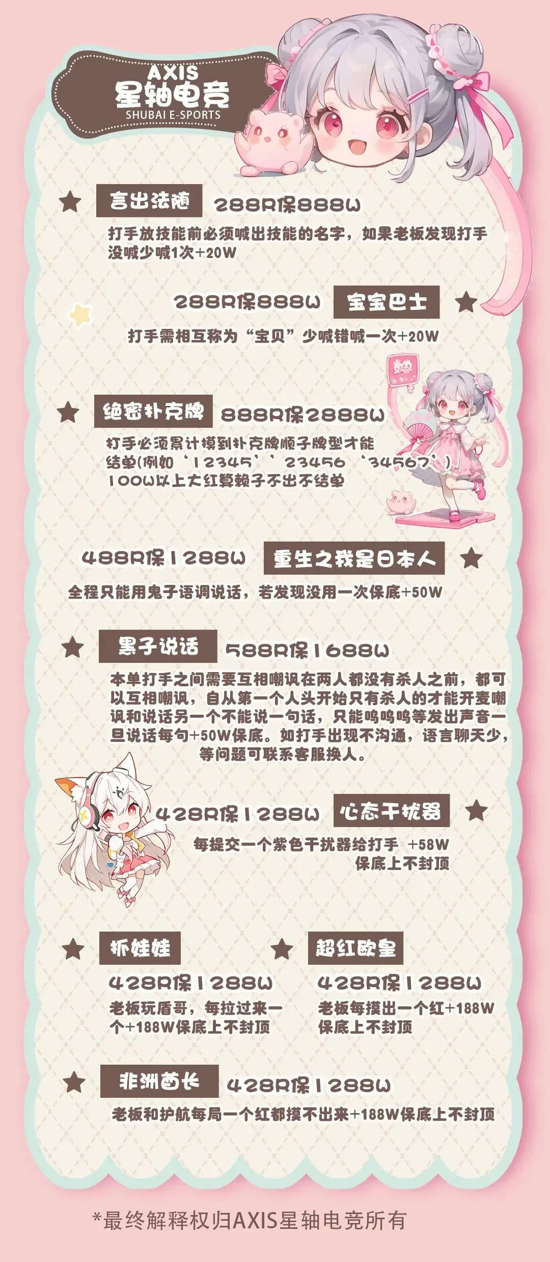 Axis星轴电竞言出法随详情图片1