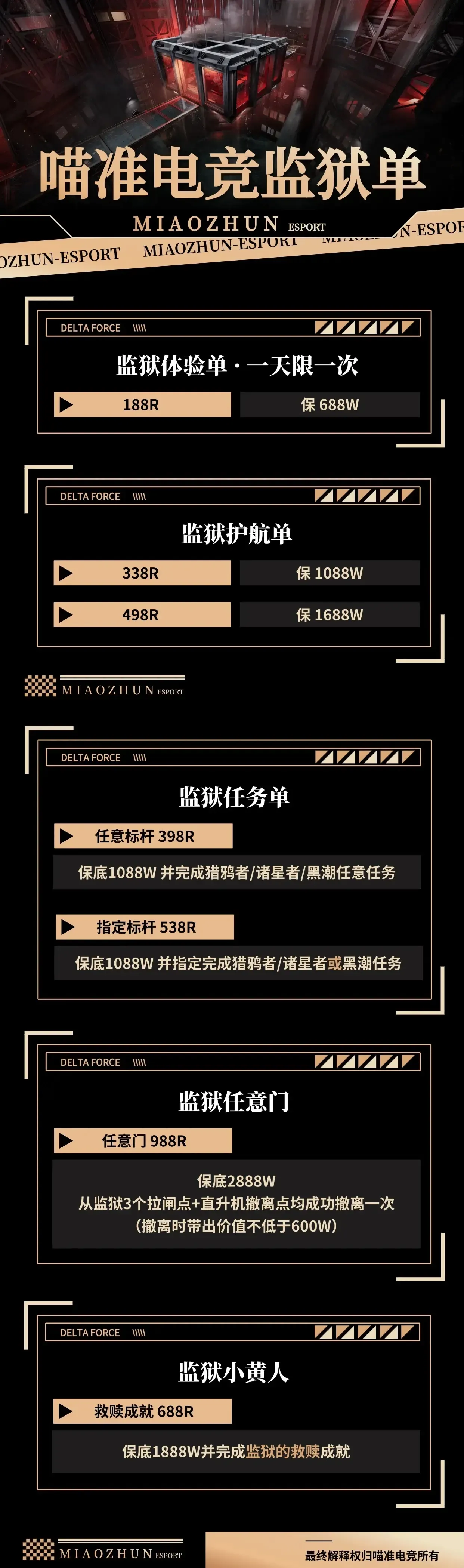 喵准电竞监狱任务单详情图片1