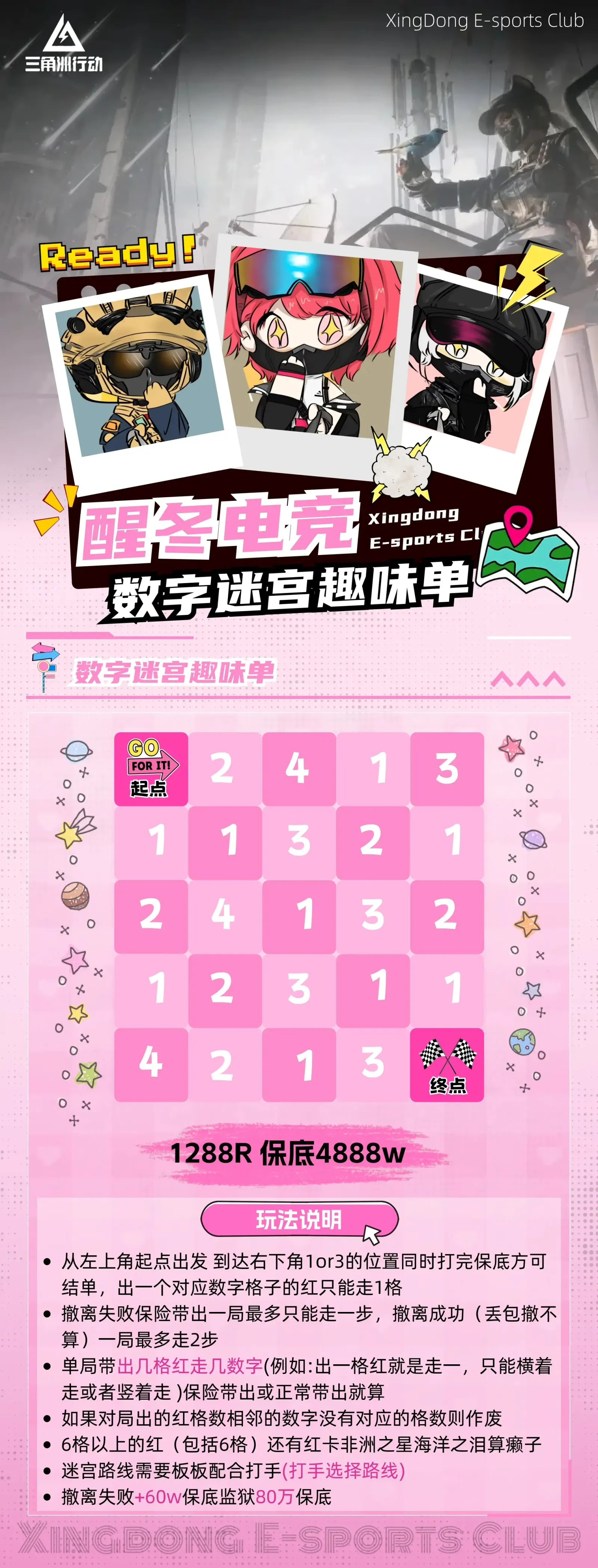醒冬电竞数字迷宫详情图片1