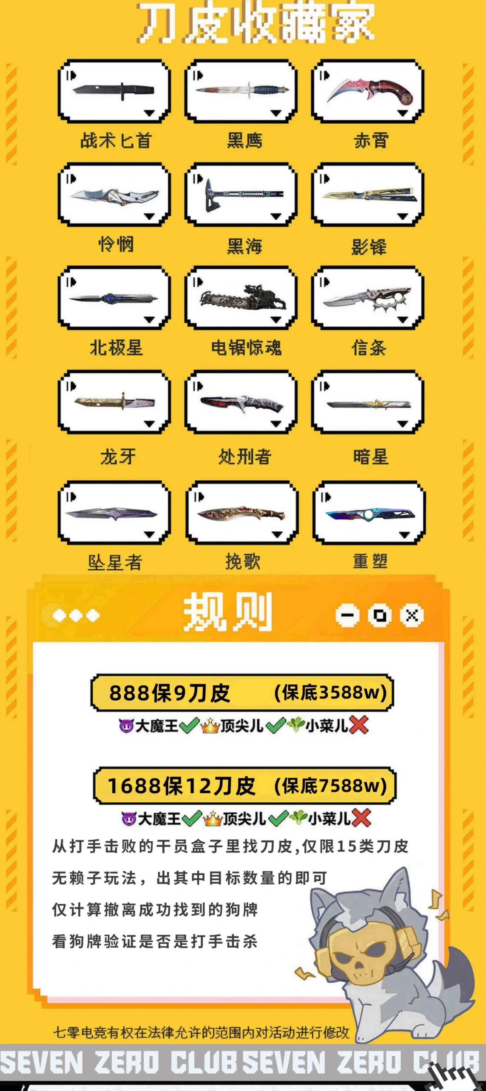 七零电竞刀皮收藏家详情图片1