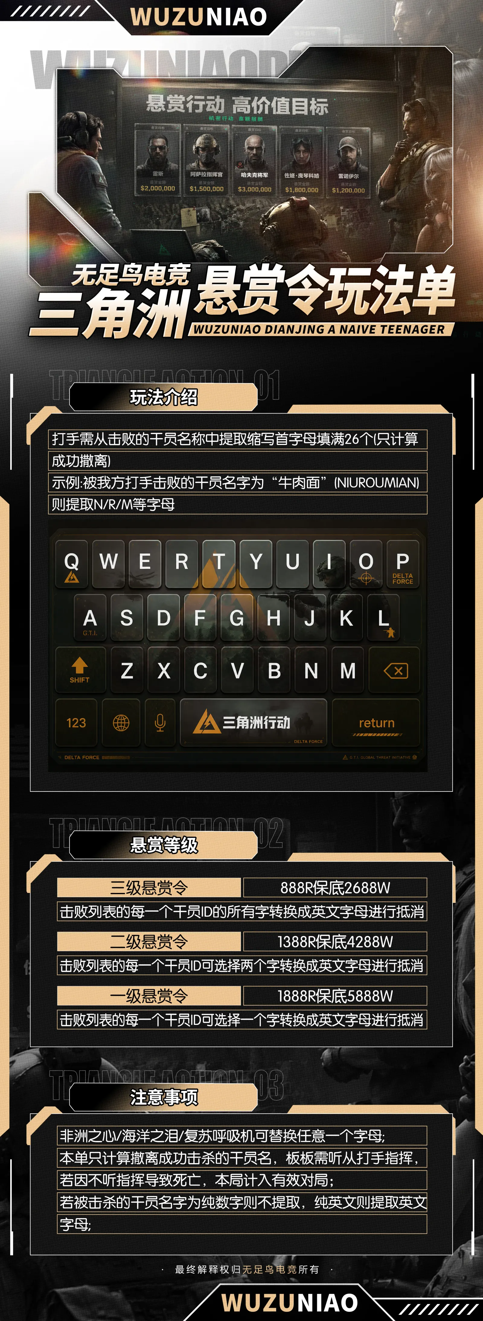 无足鸟悬赏令详情图片1