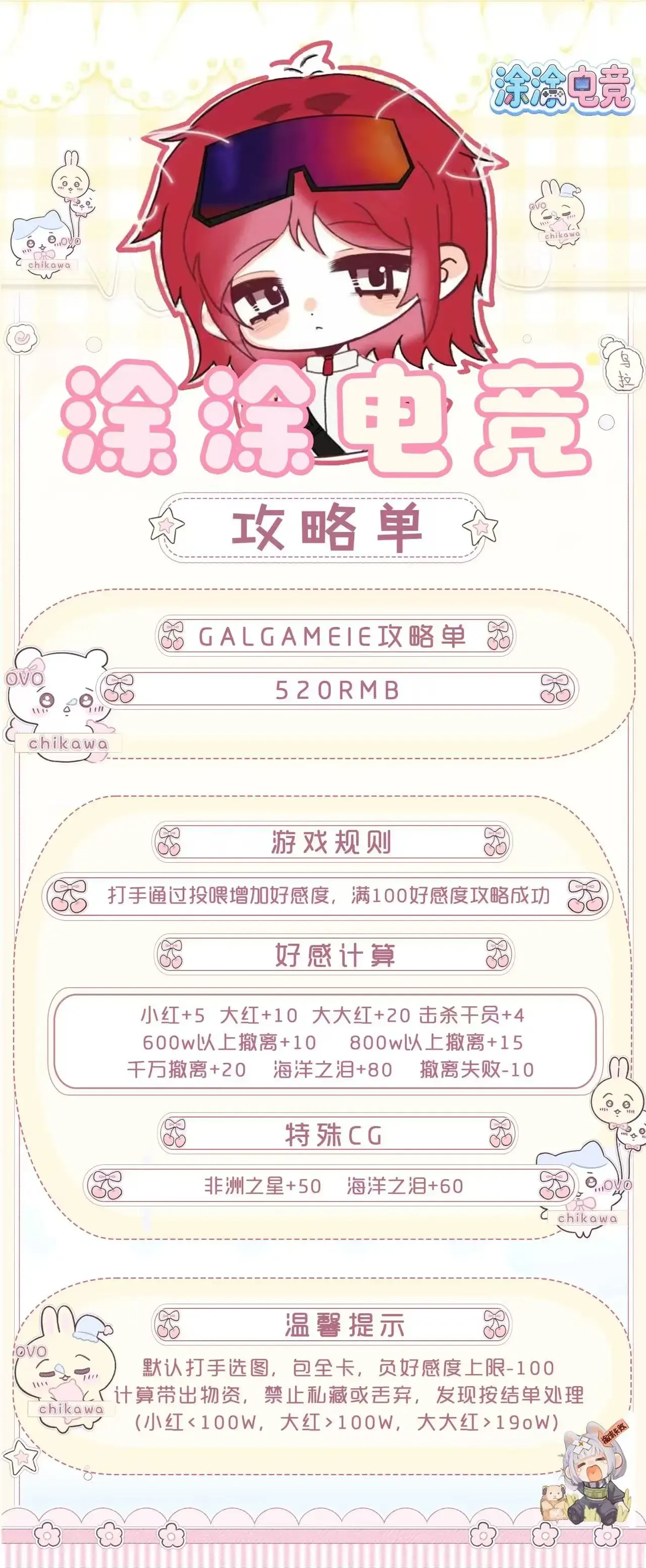 涂涂电竞攻略单详情图片1