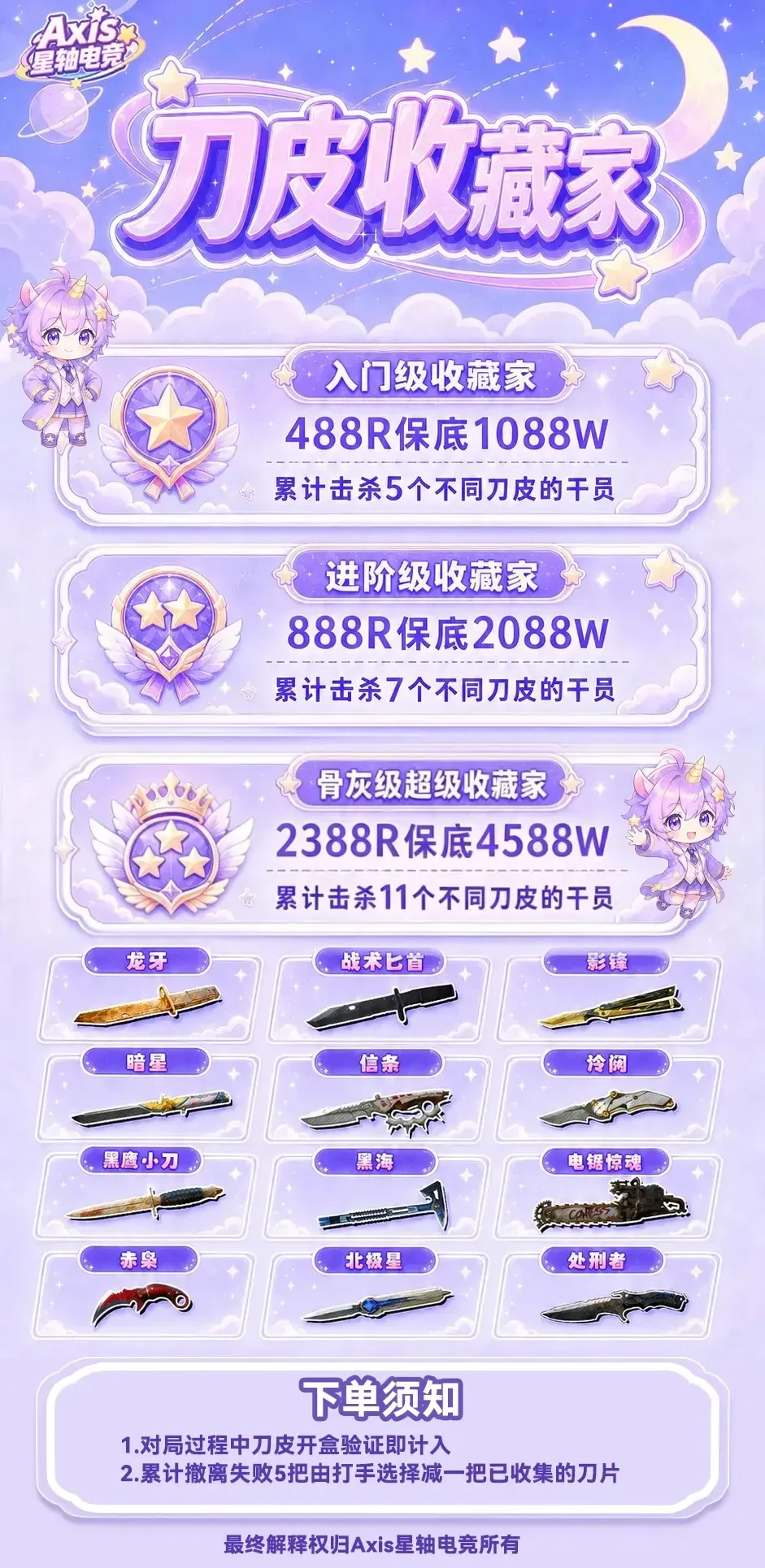 Axis星轴电竞刀皮收藏家详情图片1