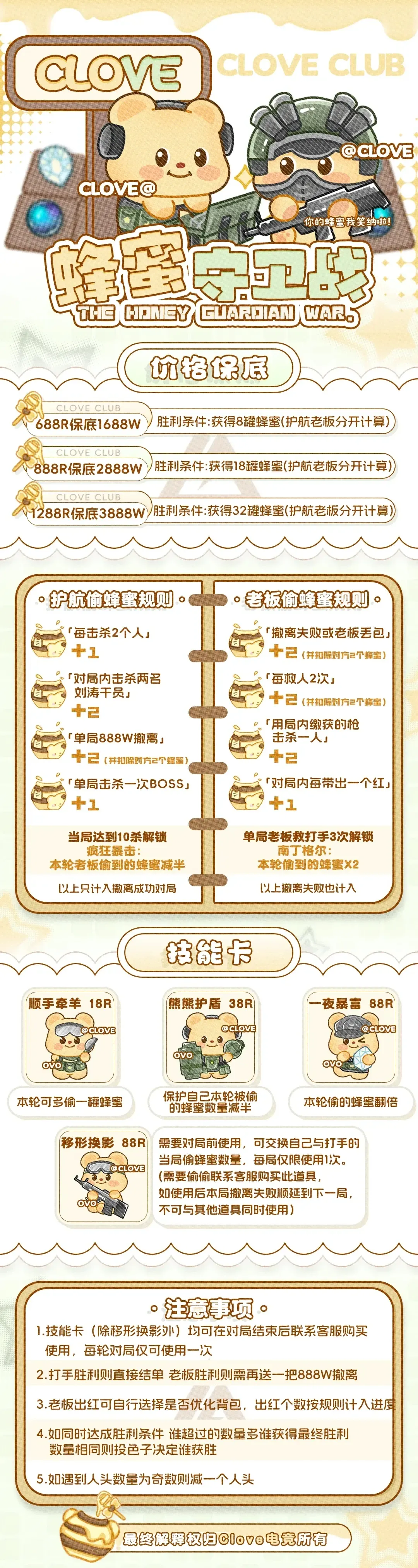 Clove电竞蜂蜜守卫战详情图片1