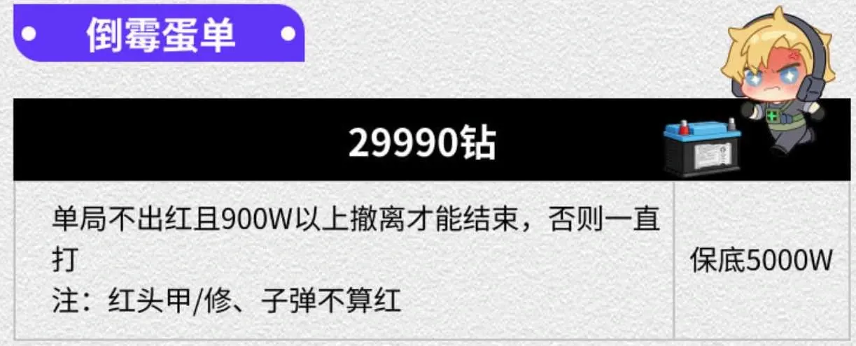 东东电竞倒霉蛋单详情图片1