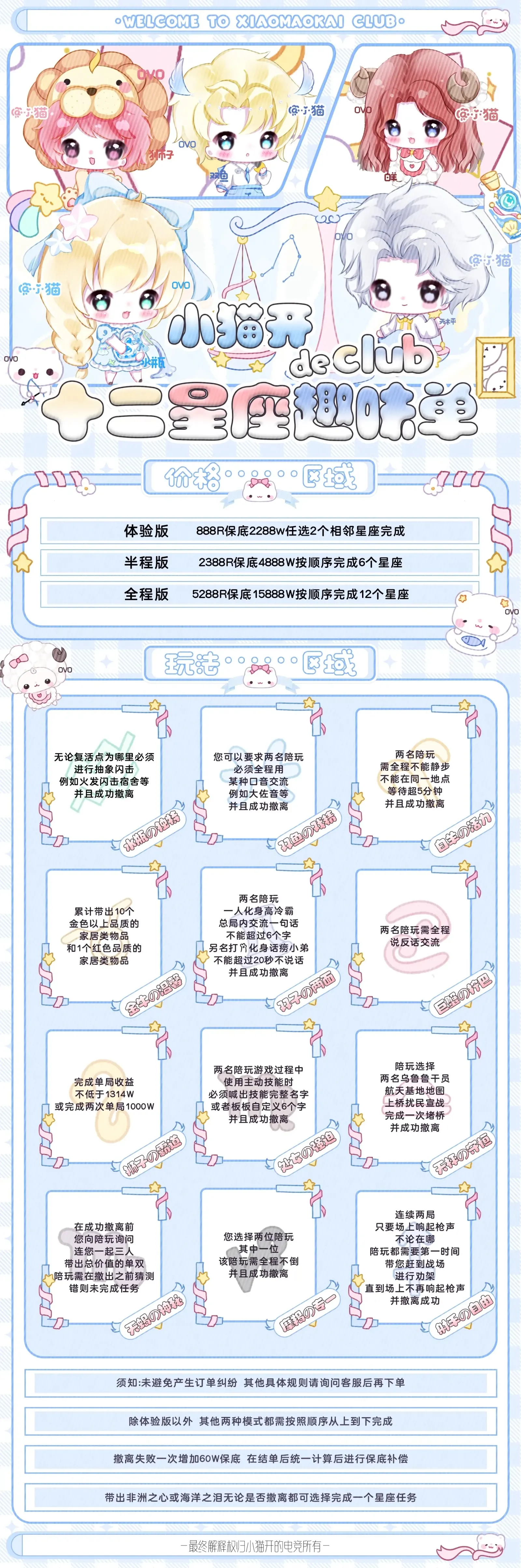 小猫开的电竞十二星座详情图片1