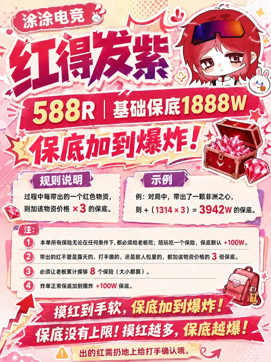 涂涂电竞红得发紫单详情图片1