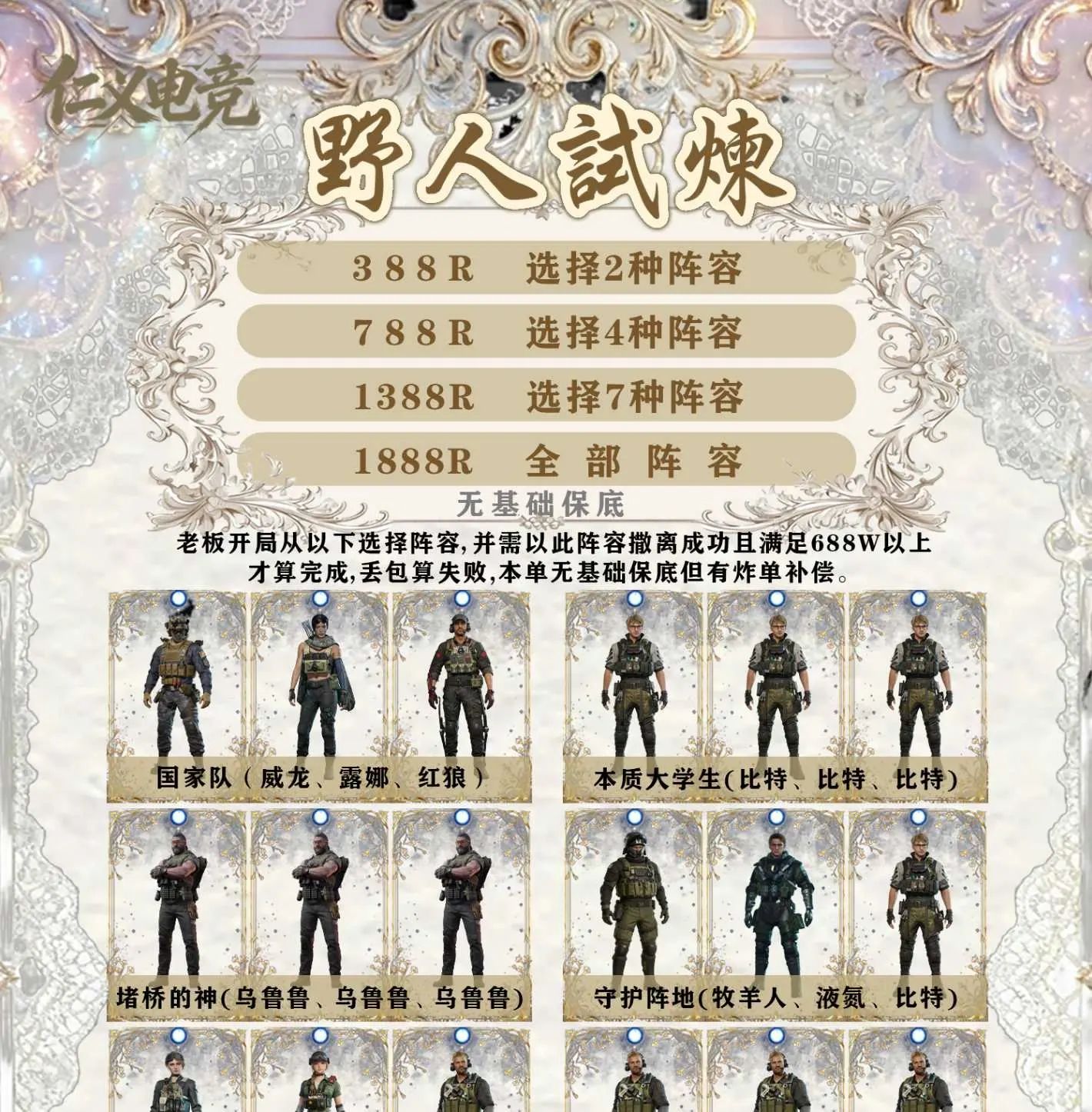 仁义电竞野人试炼详情图片1