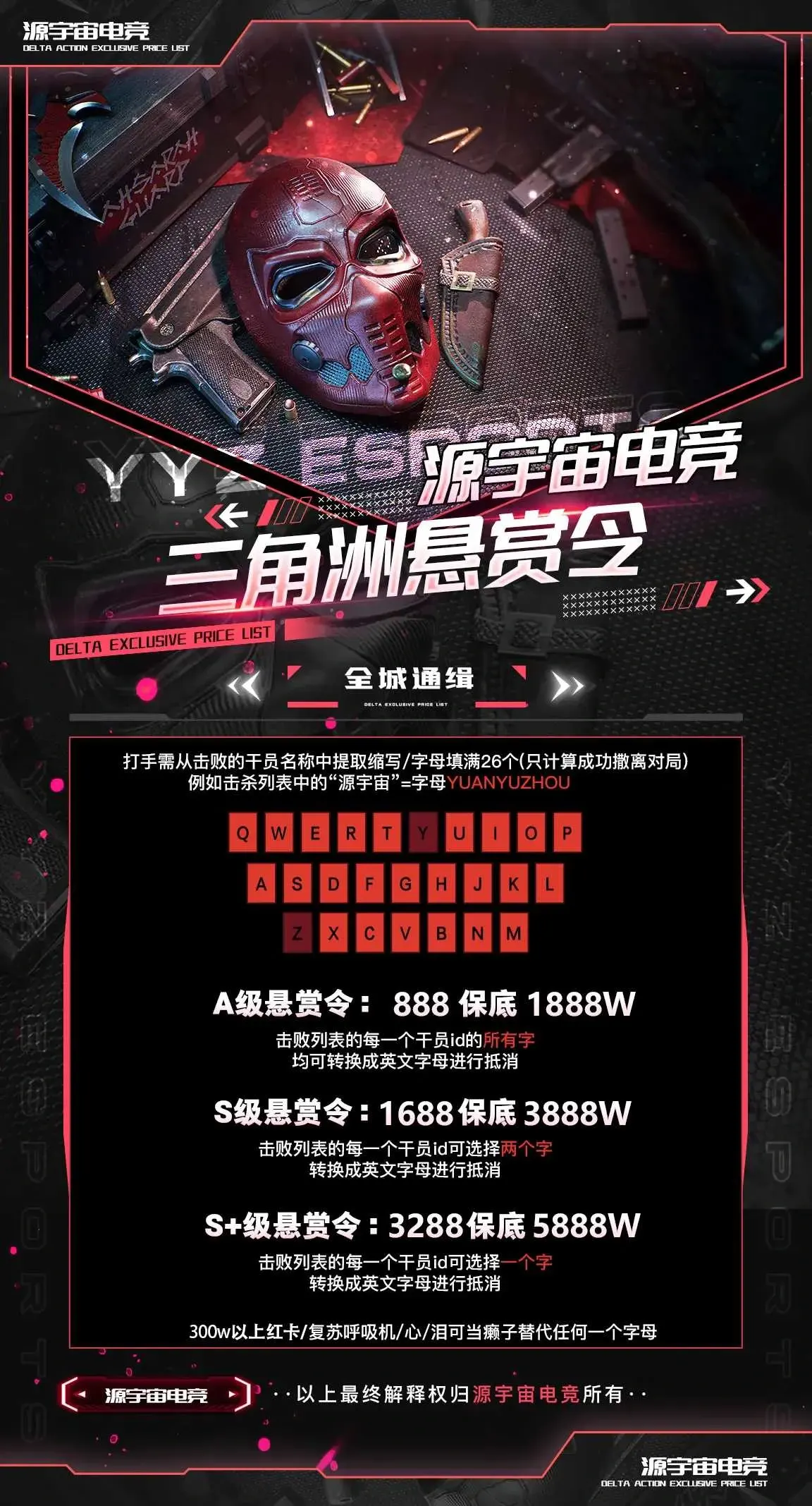 Yyz源宇宙电竞悬赏令详情图片1