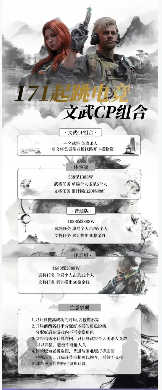 171起跳电竞文武CP组合详情图片1