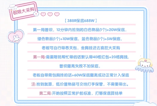 极限大采购趣味单图片