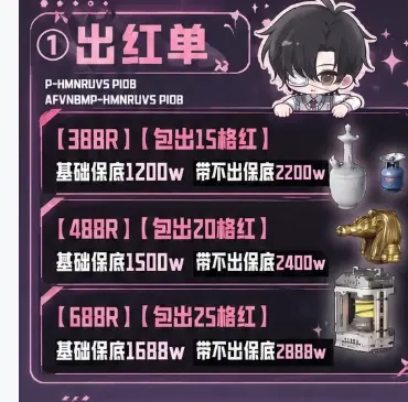坏脾气电竞出红单详情图片1