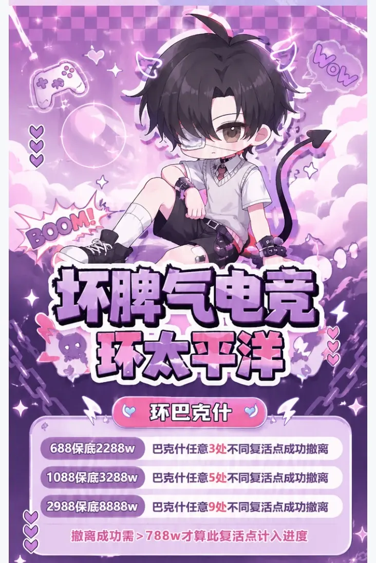 坏脾气电竞环太平洋详情图片1