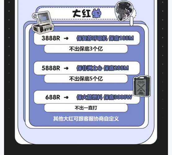 大红单趣味单图片