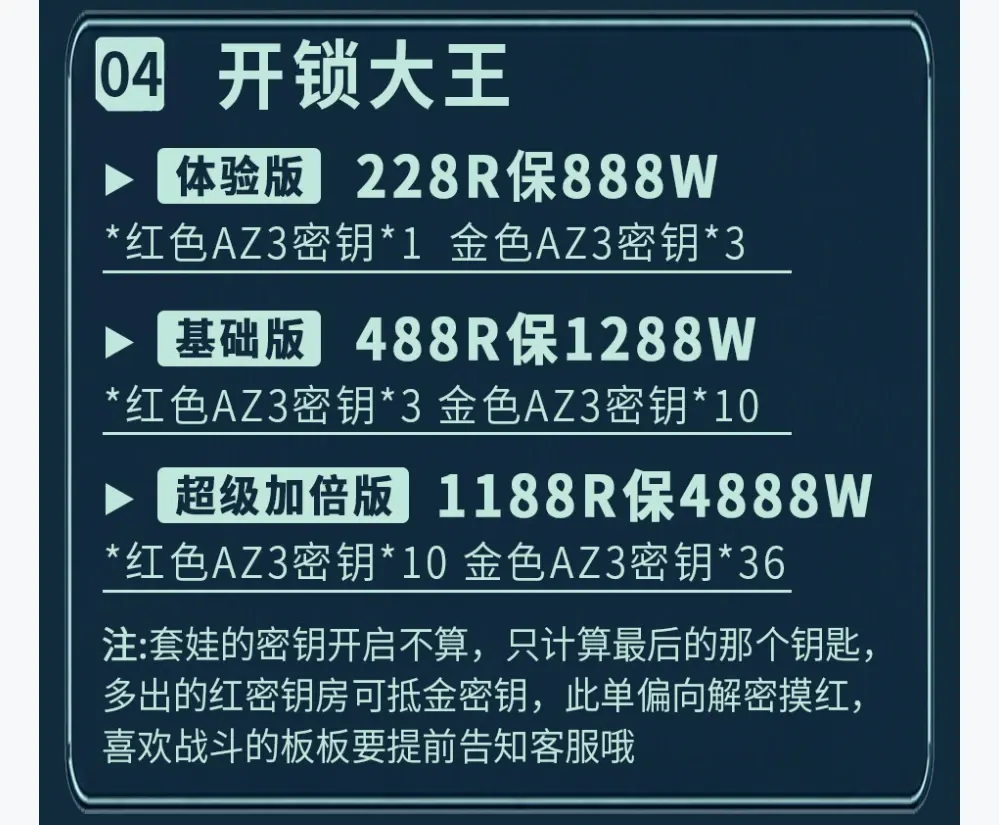 佰川鑫屿电竞开锁大王详情图片1
