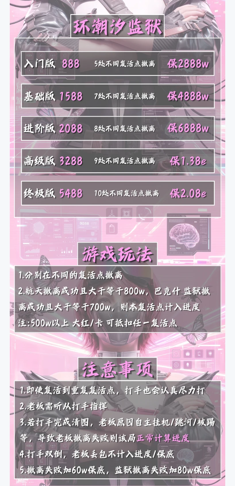 环监狱趣味单图片