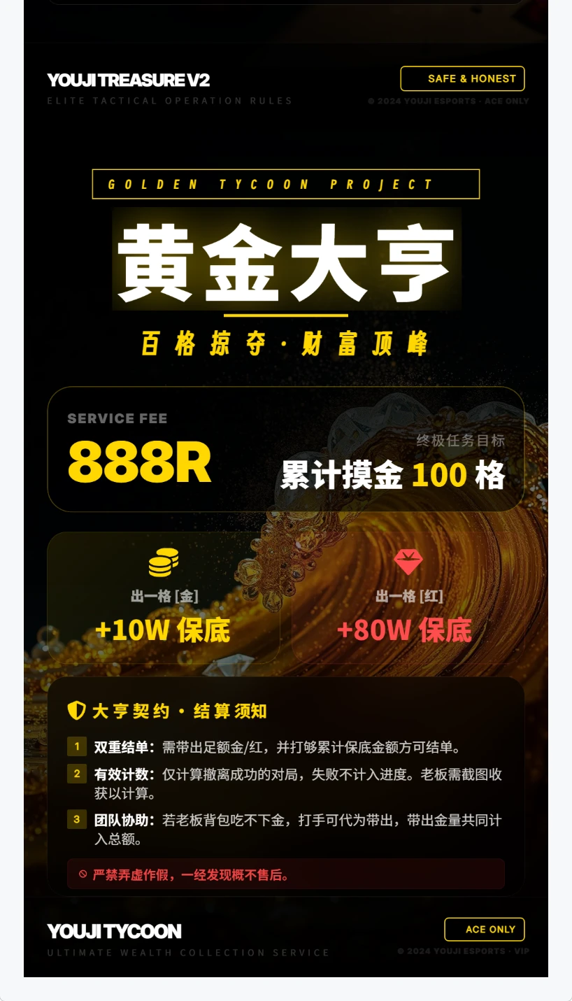 黄金大亨趣味单图片