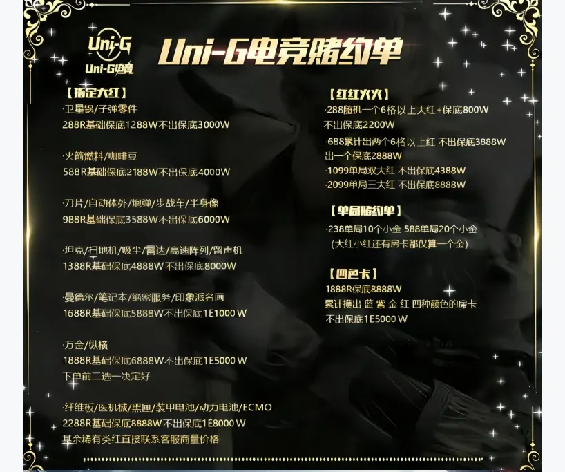 优纪电竞赌约单详情图片1