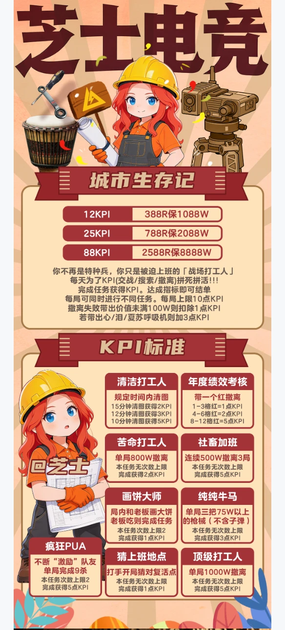 城市生存记趣味单图片