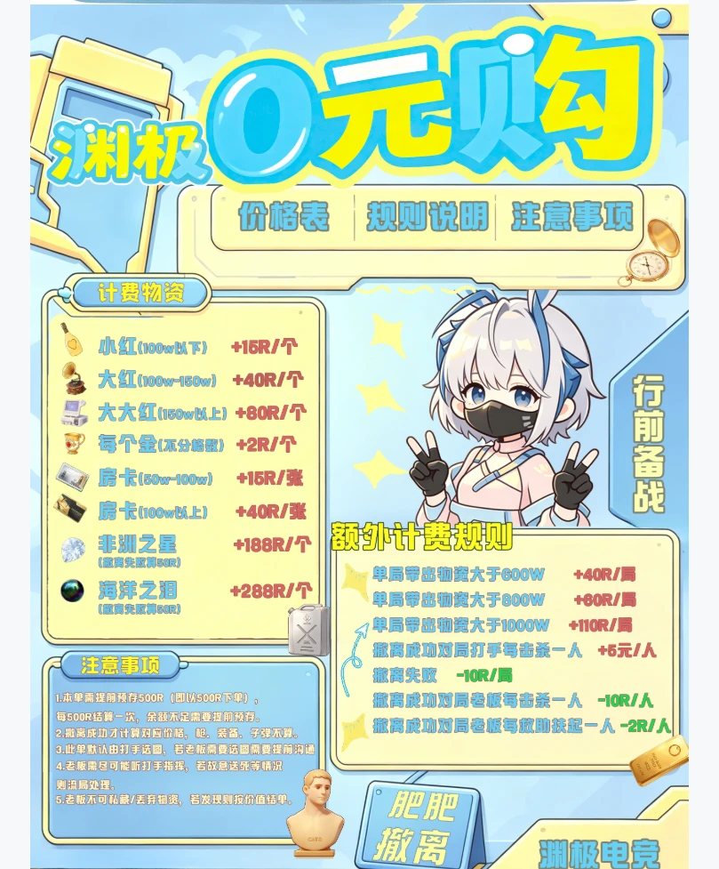 0元购趣味单图片