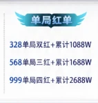 单局红单趣味单图片