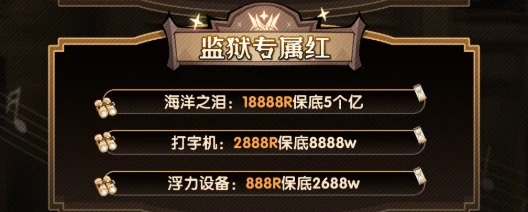监狱专属红趣味单图片