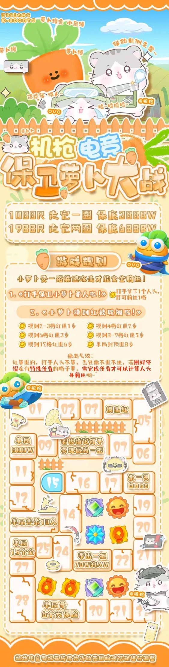 保卫萝卜大战趣味单图片