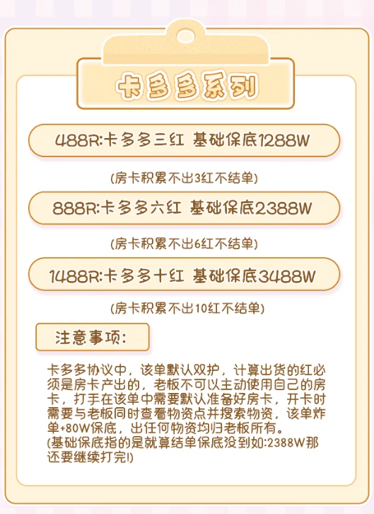卡多多系列趣味单图片