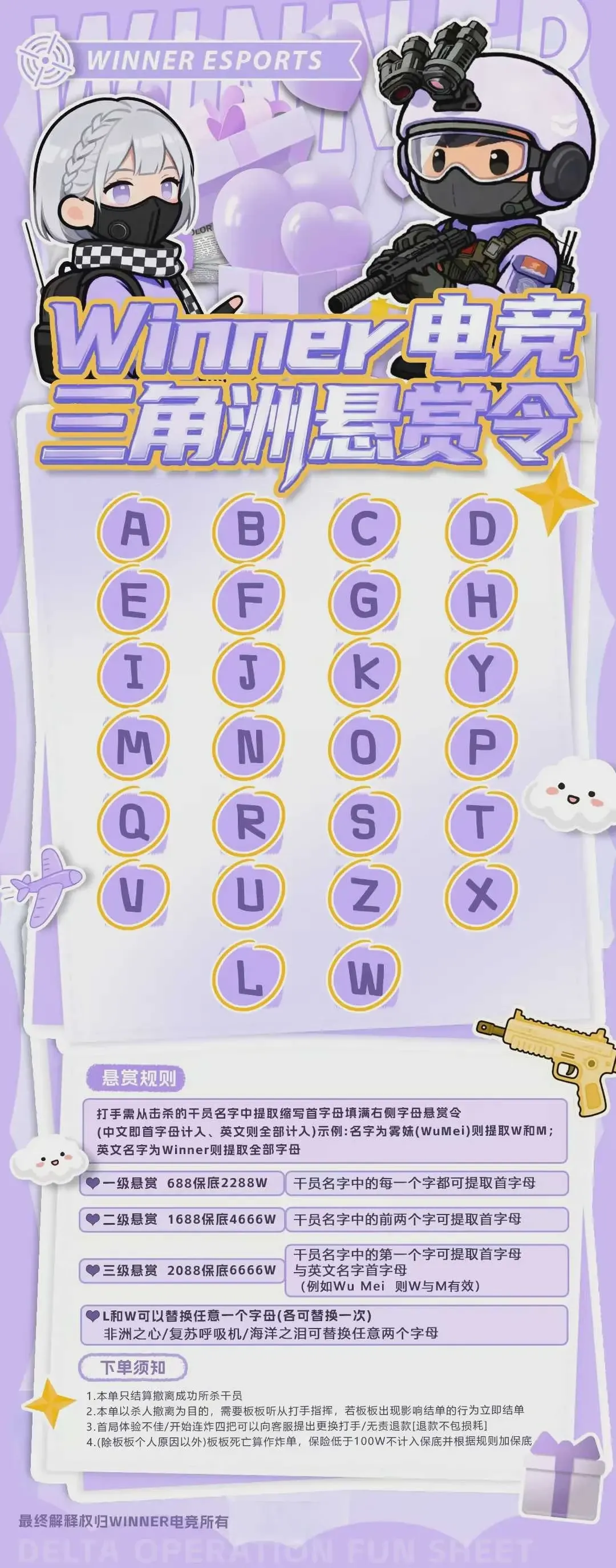 Winner悬赏令详情图片1