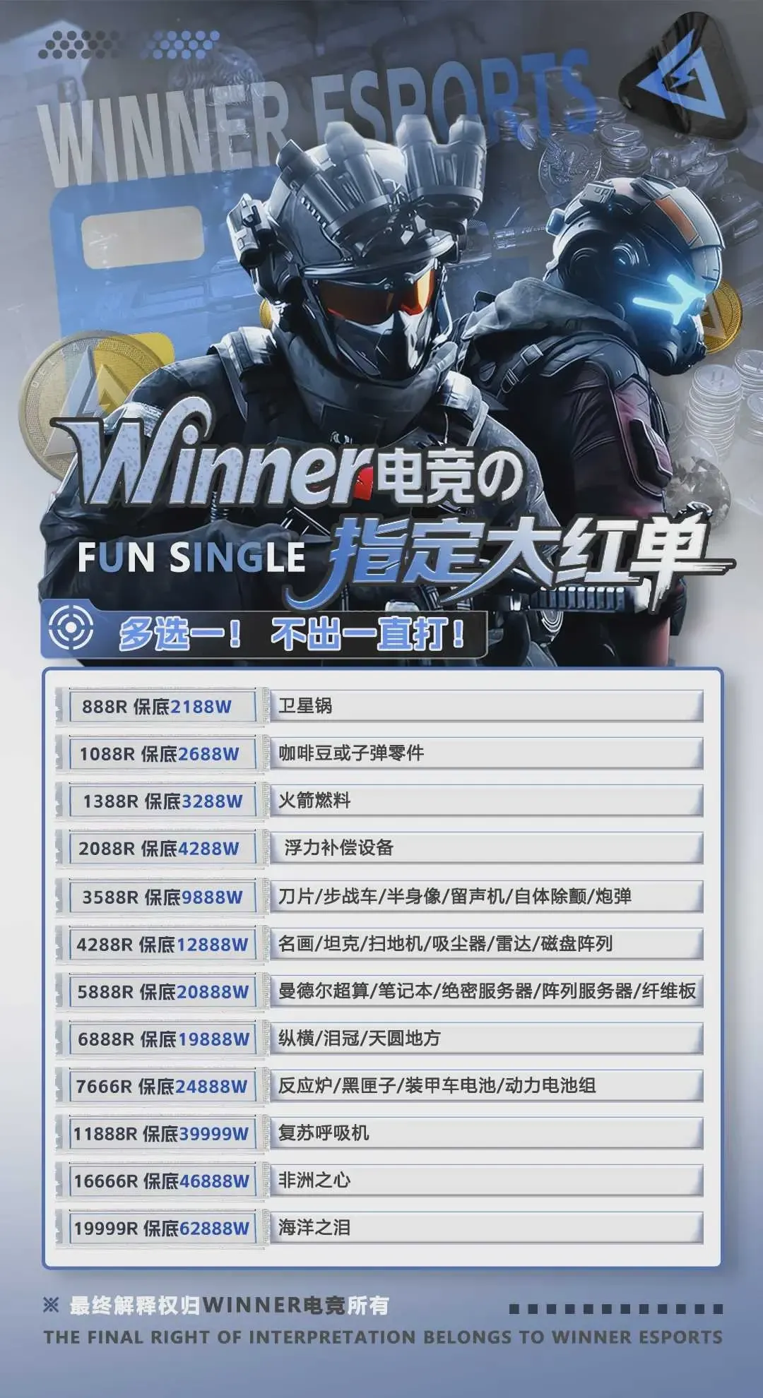 Winner指定大红详情图片1